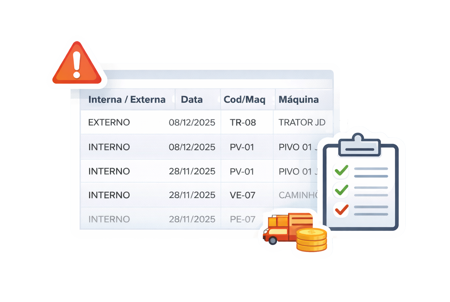 Gestão de Manutenção e Frotas